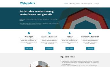Schermafbeelding van wateraders.be