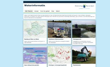 Schermafbeelding van waterdata.wrij.nl