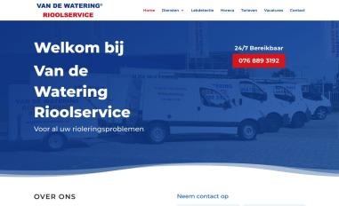 Schermafbeelding van wateringriool.nl