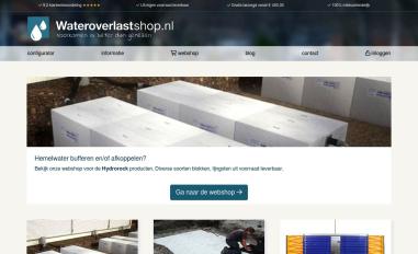 Schermafbeelding van wateroverlastshop.nl