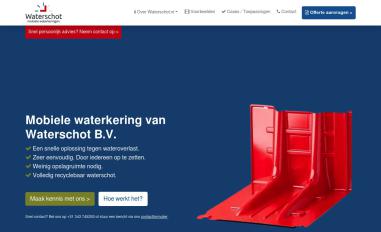 Schermafbeelding van waterschot.nl