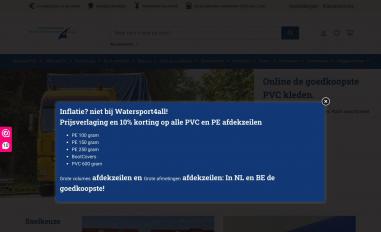 Schermafbeelding van watersport4all.nl