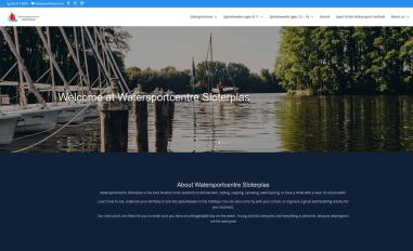 Schermafbeelding van watersportcentrumsloterplas.nl
