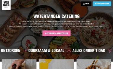 Schermafbeelding van watertandencatering.nl