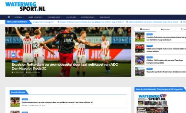 Schermafbeelding van waterwegsport.nl