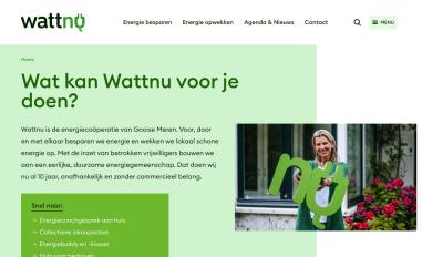 Schermafbeelding van wattnu.org