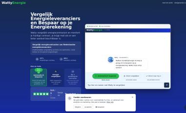 Schermafbeelding van wattyenergie.nl