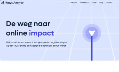 Schermafbeelding van ways.agency