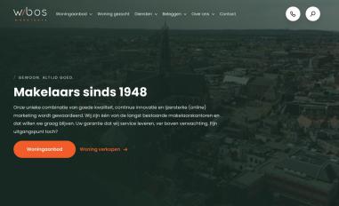 Schermafbeelding van wbosmakelaars.nl