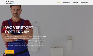 Schermafbeelding van wc-verstopt-rotterdam.nl
