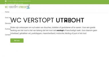 Schermafbeelding van wc-verstopt-utrecht.nl