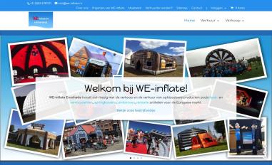 Schermafbeelding van we-inflate.nl