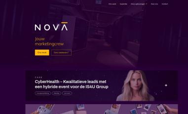 Schermafbeelding van wearenova.be
