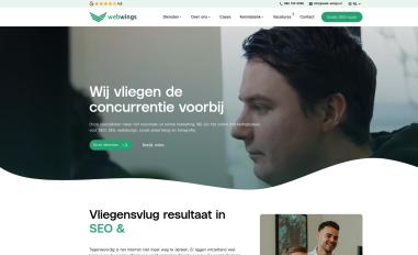 Schermafbeelding van web-wings.nl
