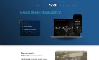 Schermafbeelding van webbii.nl