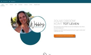 Schermafbeelding van webblez.nl