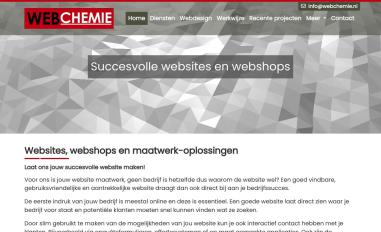 Schermafbeelding van webchemie.nl
