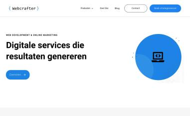 Schermafbeelding van webcrafter.nl