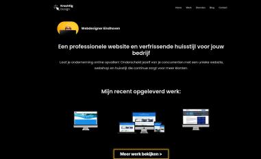 Schermafbeelding van webdesignereindhoven.com