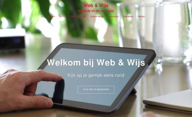 Schermafbeelding van webenwijs.nl