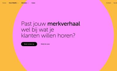 Schermafbeelding van webnl.nl