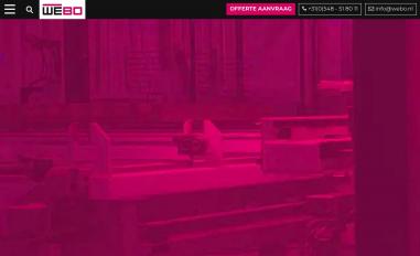Schermafbeelding van webo.nl
