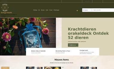 Schermafbeelding van webshop.energy-health.be