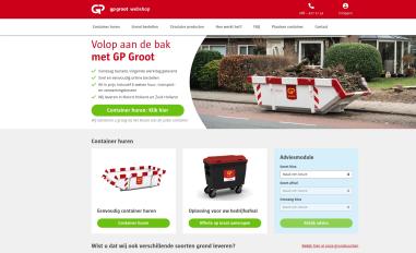 Schermafbeelding van webshop.gpgroot.nl