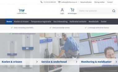 Schermafbeelding van webshop.mfmedicalservices.nl