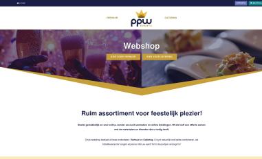 Schermafbeelding van webshop.ppwevents.nl