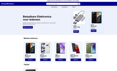 Schermafbeelding van webshop.tomtiedemann.com