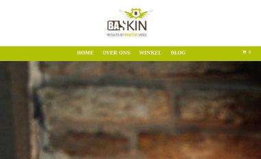 Schermafbeelding van webshopbaskin.nl