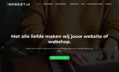 Schermafbeelding van websiet.nl