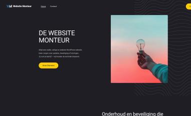Schermafbeelding van websitemonteur.nl