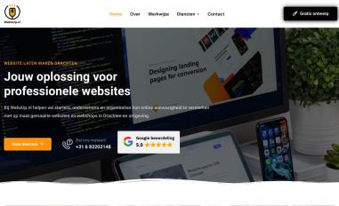 Schermafbeelding van websup.nl