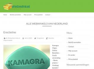 Schermafbeelding van webwinkel-links.nl