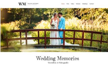Schermafbeelding van wedding-memories.nl