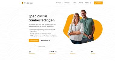 Schermafbeelding van wedobids.nl