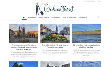 Schermafbeelding van weekendtoerist.nl