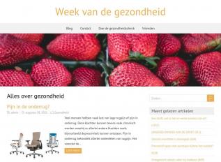 Schermafbeelding van weekvandegezondheid.nl