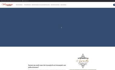 Schermafbeelding van weggemans-bruidsmode.nl