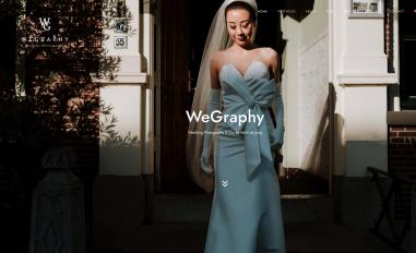 Schermafbeelding van wegraphy.nl