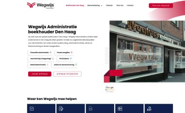 Schermafbeelding van wegwijsadministratie.nl