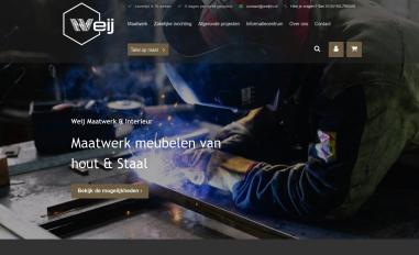 Schermafbeelding van weijbv.nl