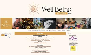 Schermafbeelding van wellbeingbylavonn.nl