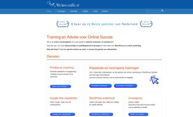 Schermafbeelding van welovetraffic.nl