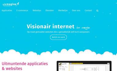 Schermafbeelding van wemagine.nl