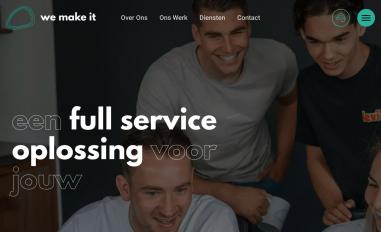 Schermafbeelding van wemakeit.nu