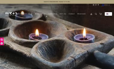 Schermafbeelding van wen-naturalliving.nl