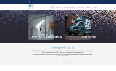 Schermafbeelding van wenthecglas.nl